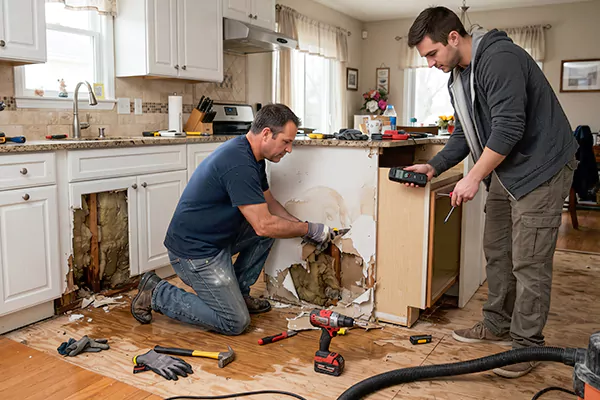 Kitchen Water Damage Repair Sandy