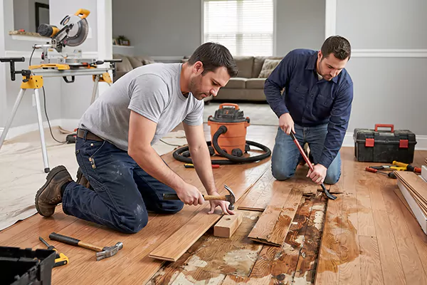 Water Damage Floor Repair Sandy