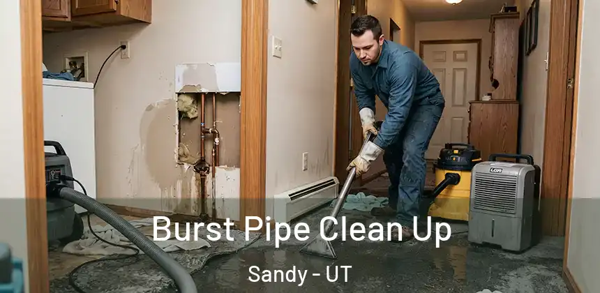 Burst Pipe Clean Up Sandy - UT