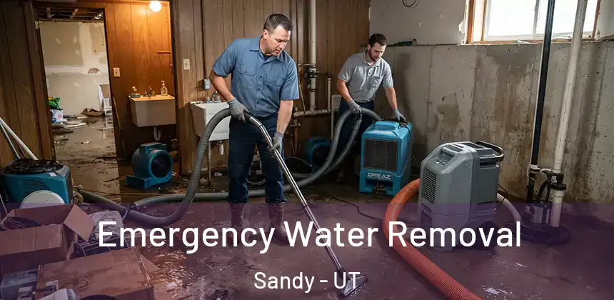 Emergency Water Removal Sandy - UT