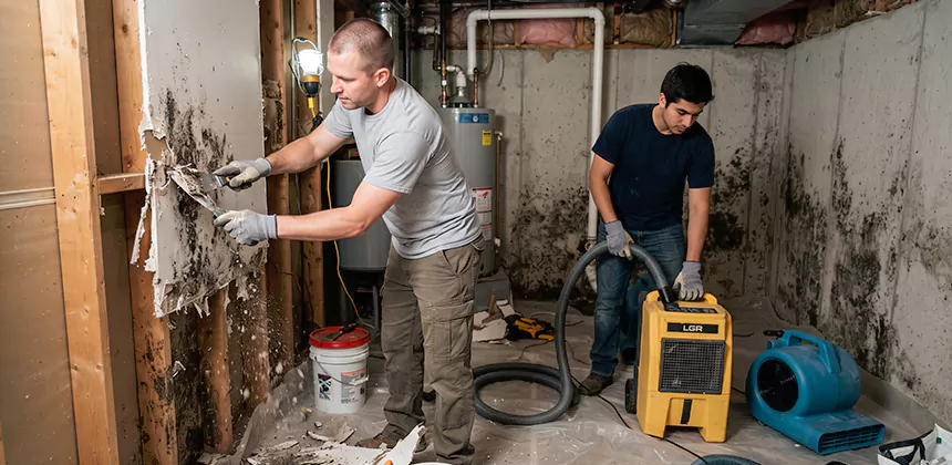 Mold Damage Restoration in Sandy