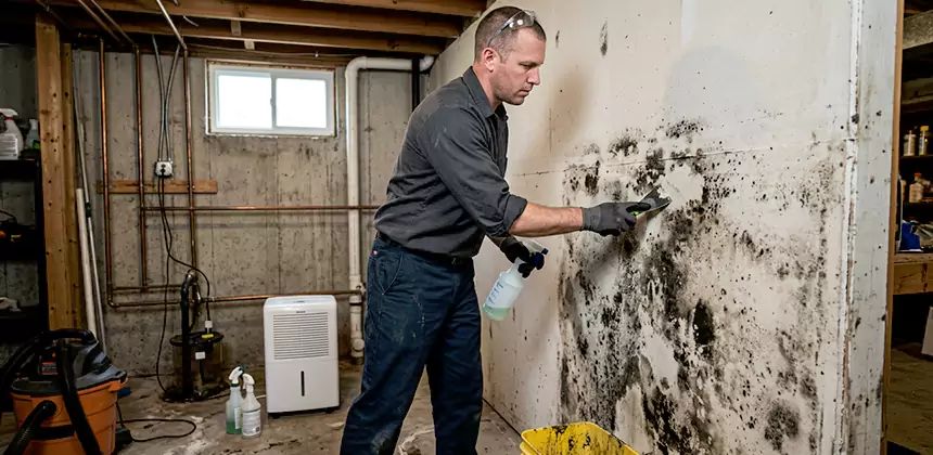 Black Mold Removal From Walls in Sandy