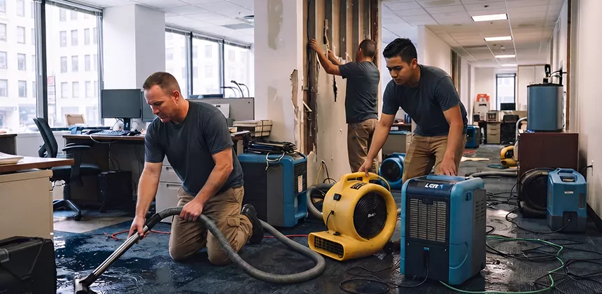 Emergency Commercial Water Damage Repair in Sandy
