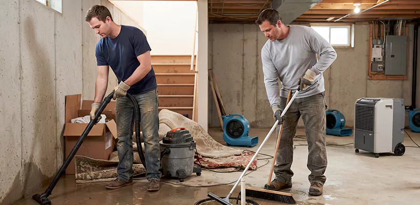 Basement Flood Water Removal in Sandy