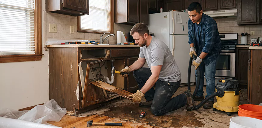 Repairing Water Damaged MDF Cabinets in Sandy