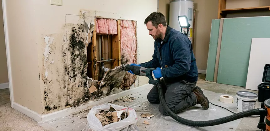 Black Mold Drywall Repair in Sandy