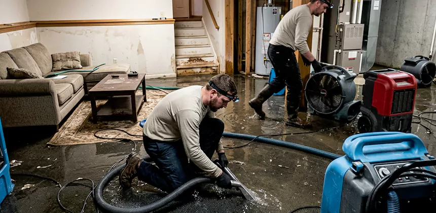 Emergency Water Remediation in Sandy