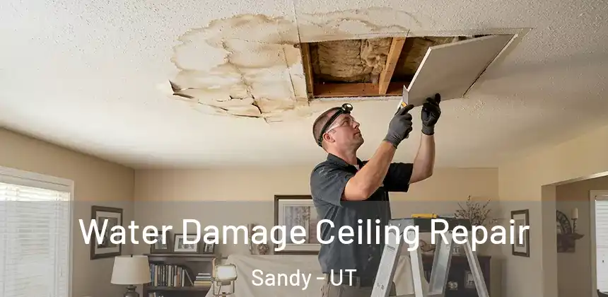 Water Damage Ceiling Repair Sandy - UT